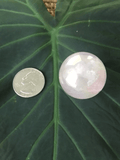 angel aura pink rose quartz sphere