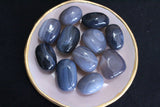 banded agate crystal tumble