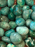 Chrysocolla Crystal Tumble