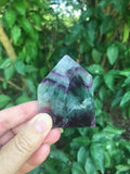 rainbow fluorite slab
