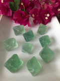 green fluorite raw specimen