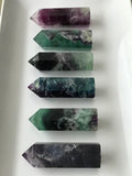 rainbow fluorite pillar