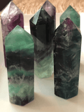rainbow fluorite pillar