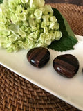 red tigers eye crystal heart