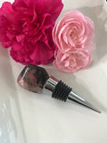 Rhodonite Wine Stopper