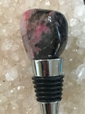 Rhodonite Wine Stopper