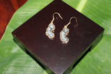 amethyst stalactite earrings