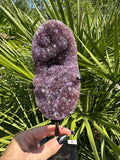 Amethyst Druzy Crystal on Stand 11