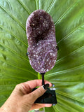 Amethyst Druzy Crystal on Stand 1