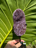 Amethyst Druzy Crystal on Stand 6