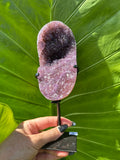Amethyst Druzy Crystal on Stand 9