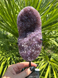 Amethyst Druzy Crystal on Stand 10