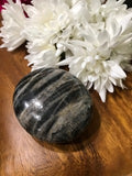 Black Moonstone Palm Stone