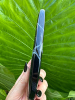 black agate druzy crystal flame 3