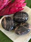 Black Moonstone Palm Stone