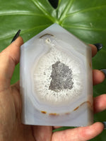 Agate Druzy Tower / Pillar