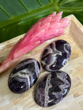 chevron amethyst palm stone