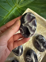 chevron amethyst palm stone