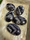 chevron amethyst palm stone