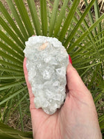 clear apophyllite crystal