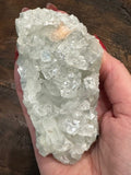 clear apophyllite crystal