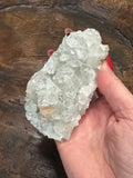 clear apophyllite crystal