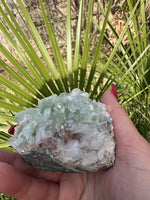 green apophyllite crystal