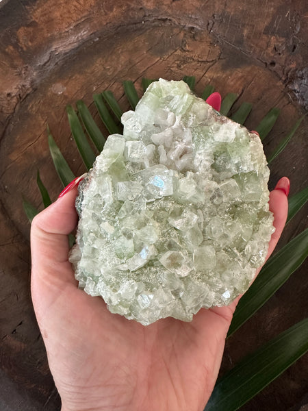 Green Apophyllite Crystal