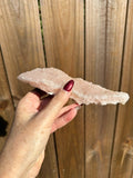 Pink Apophyllite Cluster — Natural Raw Crystal Specimen, Heart Chakra Stone, 495 g
