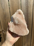 Pink Apophyllite Crystal with Eye Formation — Natural Raw Mineral Specimen, 1 1b 2.5 oz