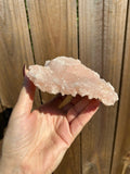 Pink Apophyllite Crystal with Eye Formation — Natural Raw Mineral Specimen, 1 1b 2.5 oz