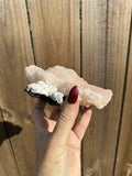 Pink Apophyllite Crystal with Eye Formation — Natural Raw Mineral Specimen, 1 1b 2.5 oz