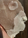 Pink Apophyllite Cluster — Large Raw Crystal Specimen, Natural Heart Chakra Stone 2.1 lbs