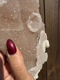 Pink Apophyllite Cluster — Large Raw Crystal Specimen, Natural Heart Chakra Stone 2.1 lbs