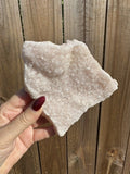 Pink Apophyllite Cluster — Small Natural Raw Crystal Specimen, Heart Chakra Stone, 292 g