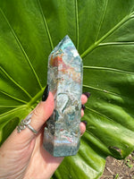 Ocean Jasper Tower | Pillar | Point | Obelisk - X Large