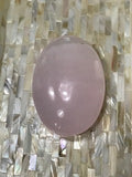 Pink Calcite Crystal Palm Stone