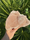 Pink Apophyllite Crystal with Eye Formation — Natural Raw Mineral Specimen, 1 1b 2.5 oz