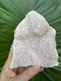 Pink Apophyllite Cluster — Small Natural Raw Crystal Specimen, Heart Chakra Stone, 292 g