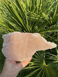 Pink Apophyllite Cluster — Natural Raw Crystal Specimen, Heart Chakra Stone, 495 g