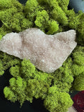 Pink Apophyllite Slab — Natural Raw Crystal Specimen, Heart Chakra Stone, 436 g