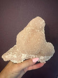 Pink Apophyllite Specimen — Natural Raw Crystal Cluster, Heart Chakra Stone, 1.6 lbs