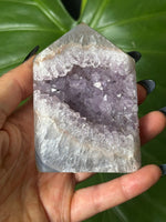 Agate Druzy Tower / Pillar