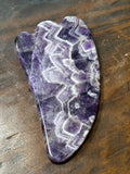 amethyst gua sha