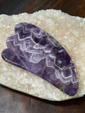 amethyst gua sha