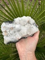Clear Apophyllite with Stilbite Specimen - 912 grams