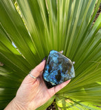 labradorite freeform blue flash