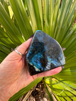 labradorite free form blue flash