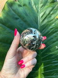 pyrite crystal sphere