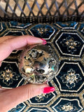 pyrite crystal sphere